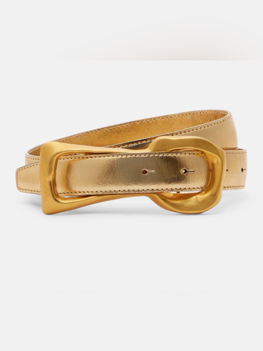 Schiaparelli Gold Keyhole belt 75